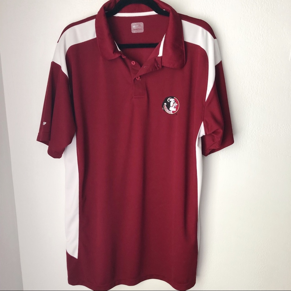 FSU Florida State Seminoles Men’s Polo - size L
